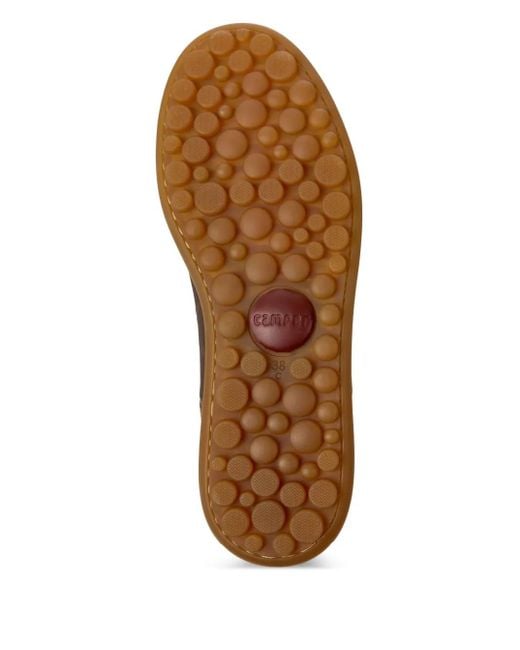 Baskets Pelotas Twins En Cuir À Empiècements Camper en coloris Brown