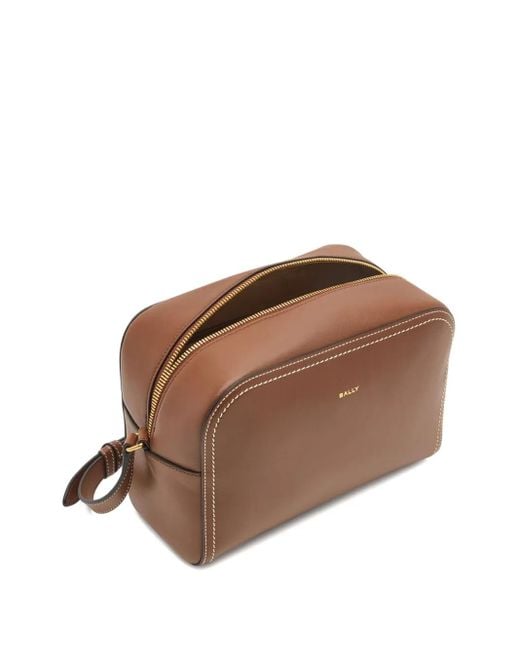 Bandolera Easy de piel Bally de color Brown