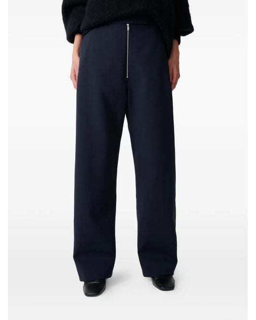 Studio Nicholson Trouvi Broek in het Blue