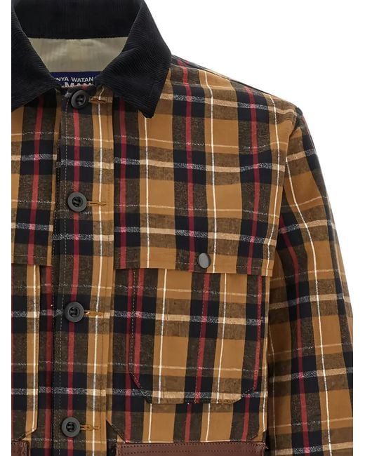 Junya Watanabe Brown Filson X Patchwork Jacket for men