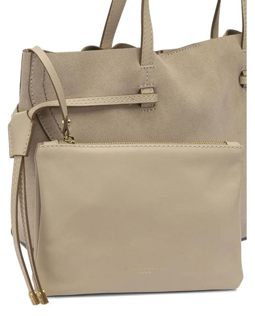 Borsa A Spalla Violette di Gianni Chiarini in Natural
