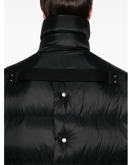 Rick Owens Black Turtle Raincoat for men
