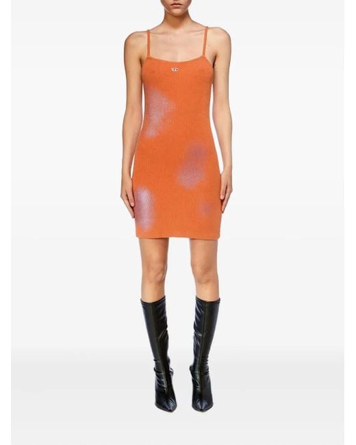 D-HOPY-N2 mini dress DIESEL de color Orange