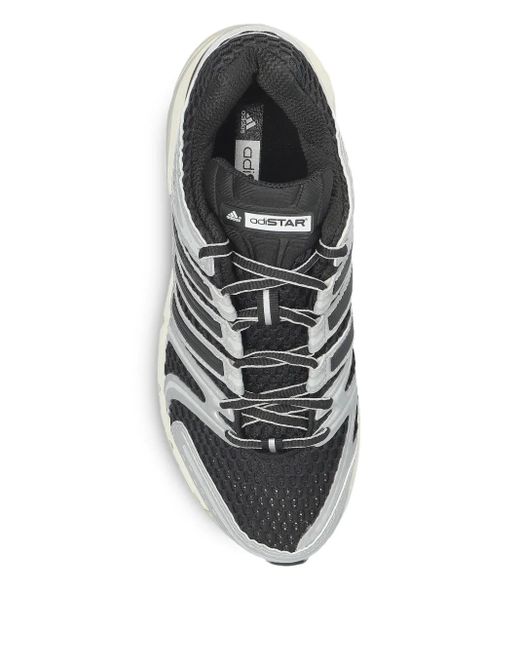 Adidas White Adistar Sneakers mit Mesh-Einsatz