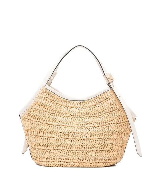 Kate Spade Natural Small Magnet-Fastening Tote Bag