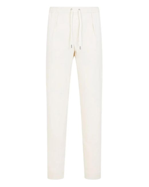 Pantalones rectos con pinzas Ralph Lauren de hombre de color White