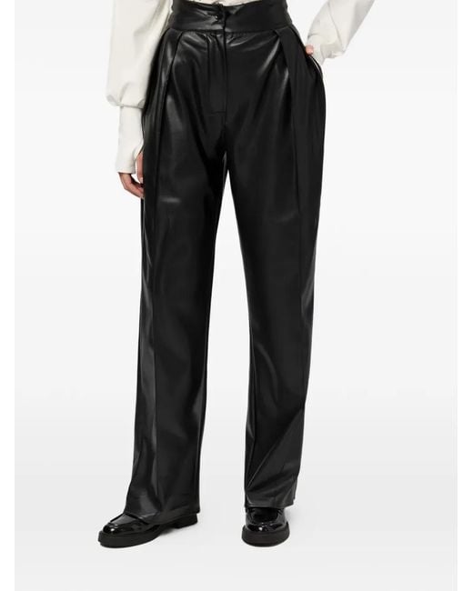 Hamza Black Flared Trousers