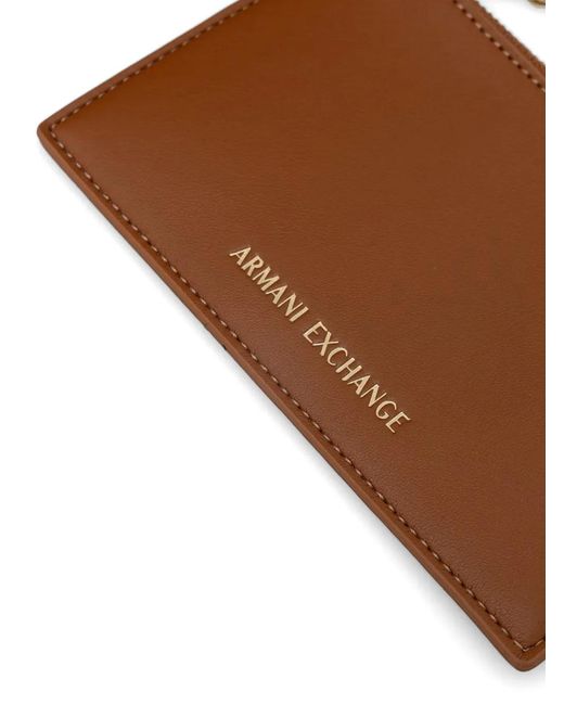 ARMANI EXCHANGE Brown Cabas À Motif Monogrammé