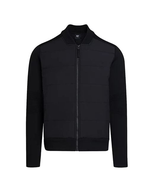 ALPHATAURI Blue Veste Bomber Fado for men