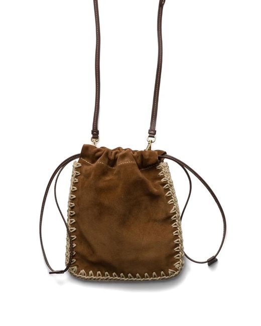Prada Brown Suede Smartphone Case