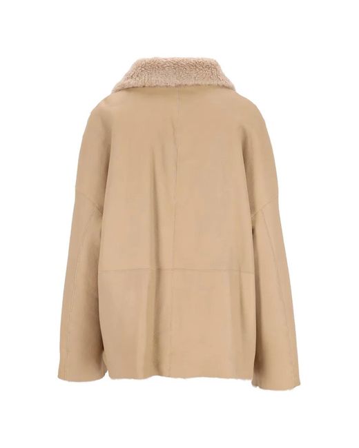Arma Natural Isabella Reversible Shearling Jacket