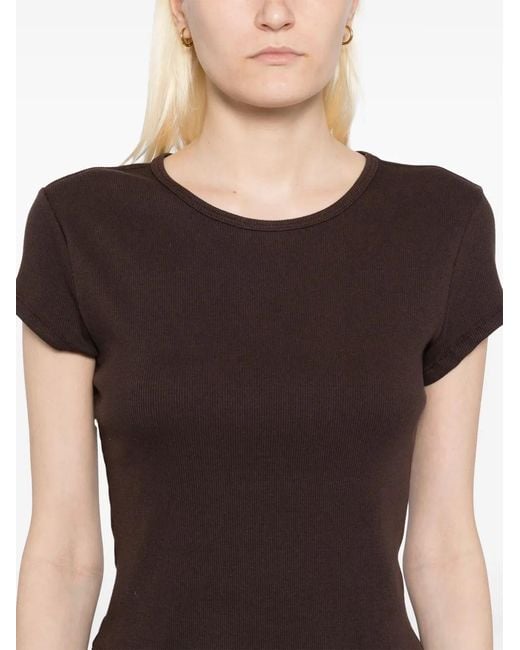 Reformation Brown Muse T-Shirt