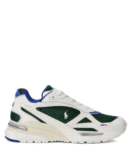 Ralph Lauren Trackster 275 Boys Sneakers In White