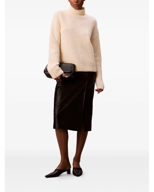 Calvin Klein Natural Roll-Neck Sweater