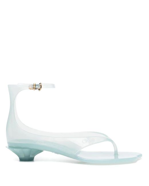Chloé Blue Jelly Sandals