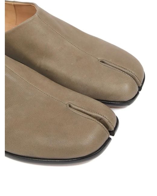 Maison Margiela Brown Tabi Babouches for men