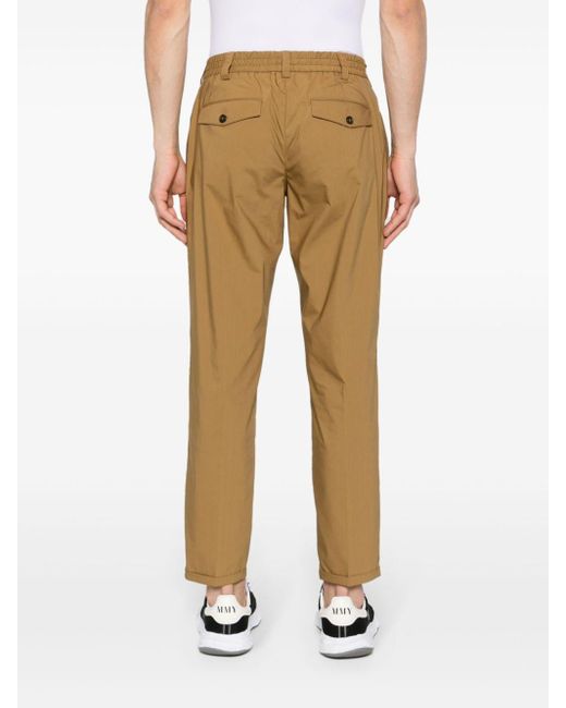 PT Torino Natural Reworked Mid-rise Tapered Trousers for men