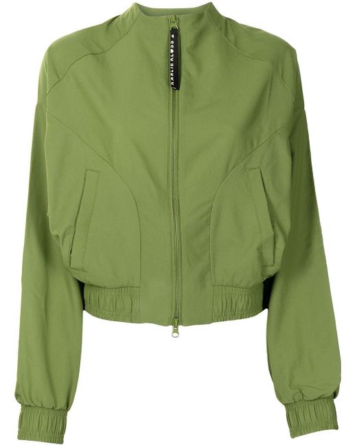 adidas green bomber jacket