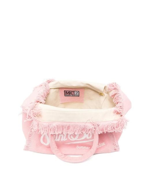Mc2 Saint Barth Pink "Vanity" Tote Bag