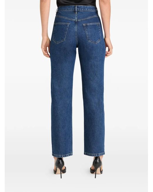 Cinq À Sept Blue Tommy Straight-Leg Jeans