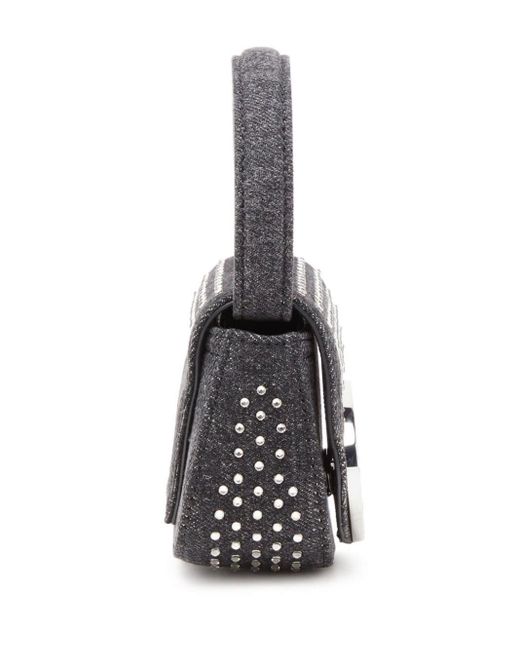 DIESEL 1dr Denim Crossbody Bag in Black Lyst