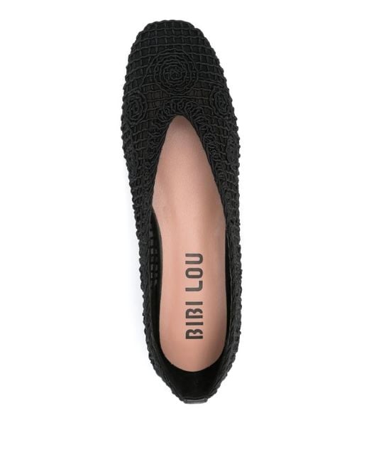 Bibi Lou Black Lenna Ballerina Shoes