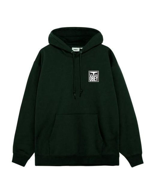 Obey Green Eyes Icon Hoodie for men