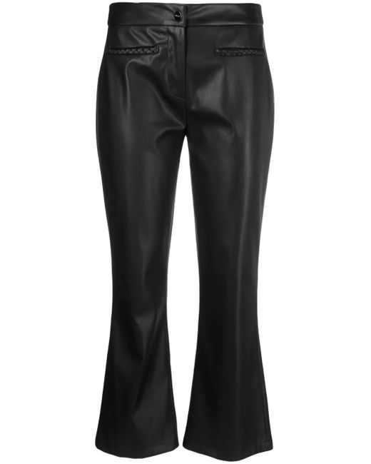 Liu Jo Black Flared Trousers