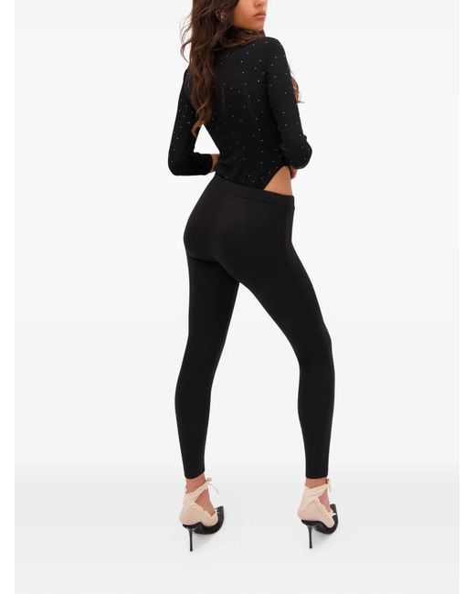 Area Black Logo-Embellishment Bodysuit