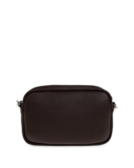 Loewe Black Small Pebble Messenger Bag for men