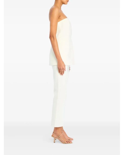 SER.O.YA White Cassidy Flared Trousers