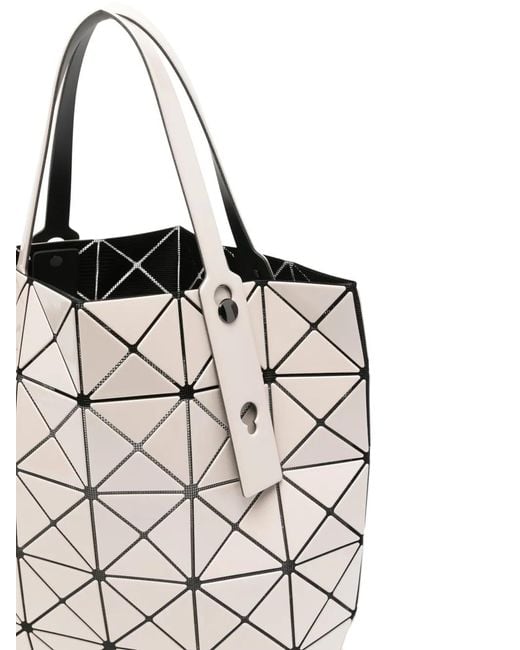 Borsa Tote Lucent di Issey Miyake in Natural