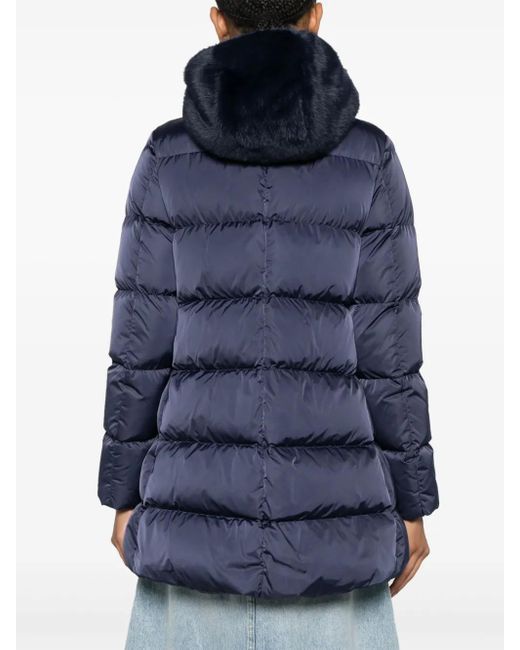 Herno Jas Met Gelaagd Detail in het Blue