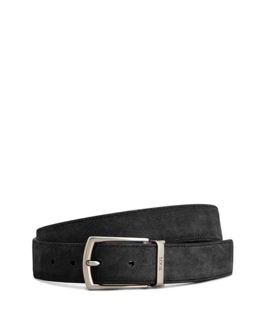 Tod's Black Reversible Belt for men