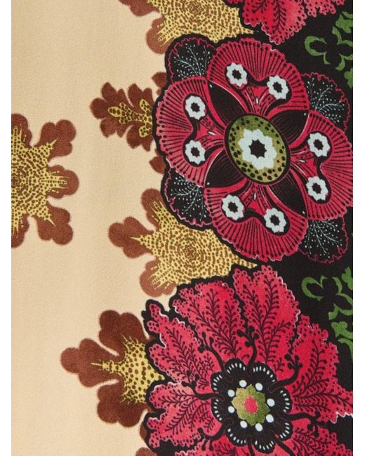LaDoubleJ Black Kleid Mit Blumen-Print