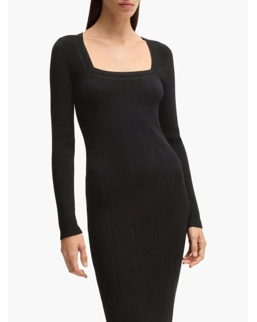 Boss Black Knitted Dress