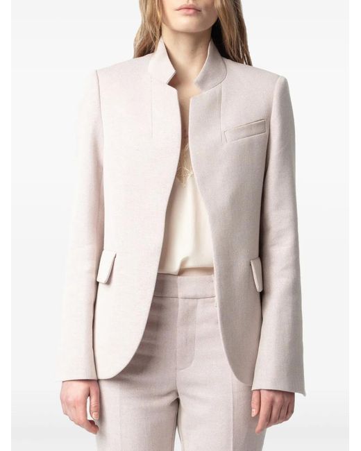 Zadig & Voltaire Pink Very Blazer