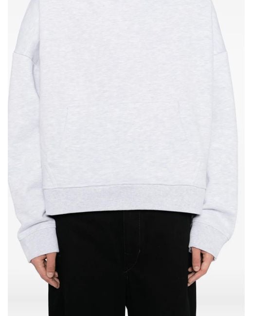 Sudadera Heavy Con Capucha Entire studios de color White