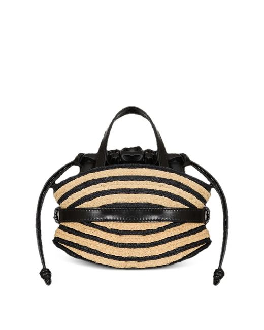 Balmain Black Mini Shuffle Bag