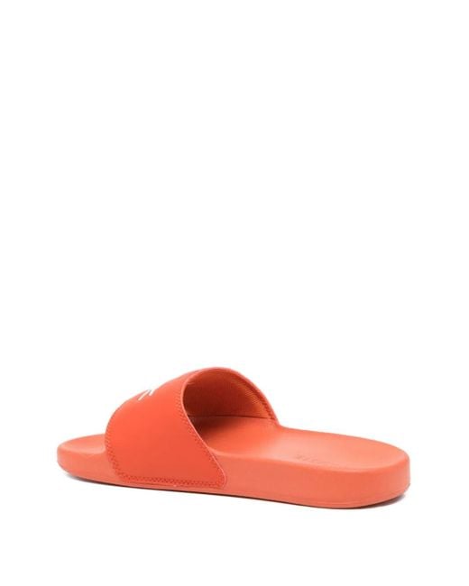 Lacoste Pink Serve Slides