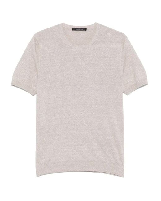 Tagliatore White Josh T-Shirt for men