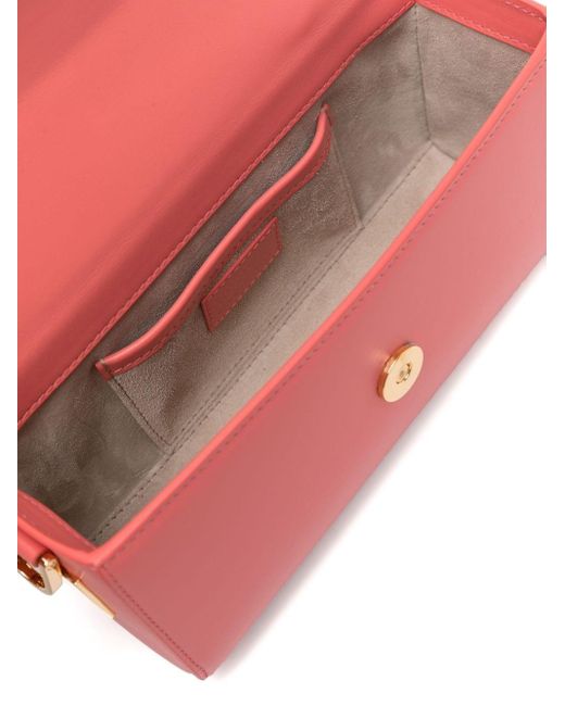 Lanvin Pink Mini Pencil Cat Tote Bag