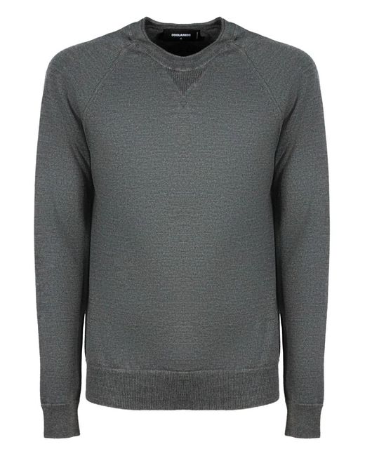 DSquared² Gray Pull À Manches Raglan for men