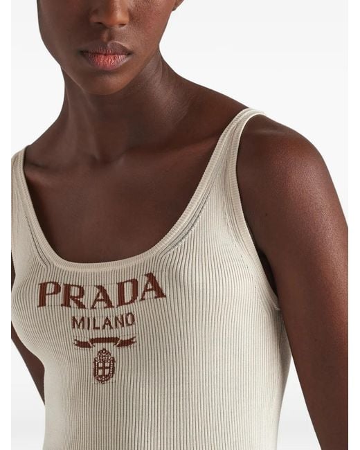 Prada White Robe En Soie