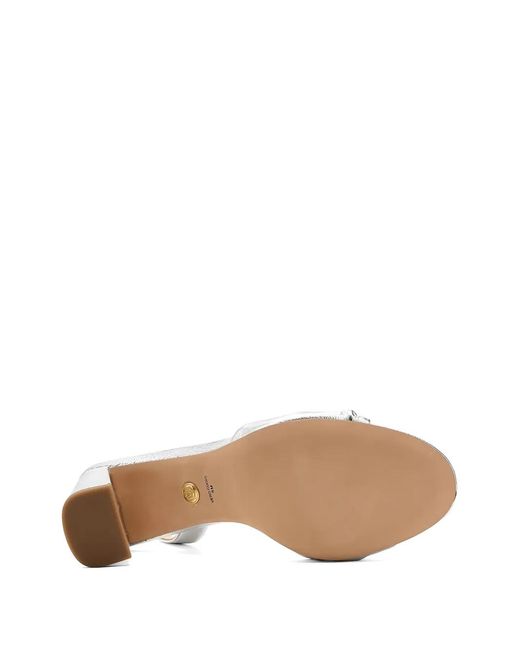 Veronica Beard Natural Tullia Knotted Sandals