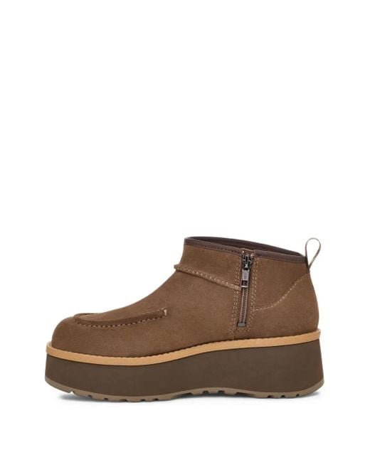 Ugg Brown Cityfunc Ultra Mini Boots