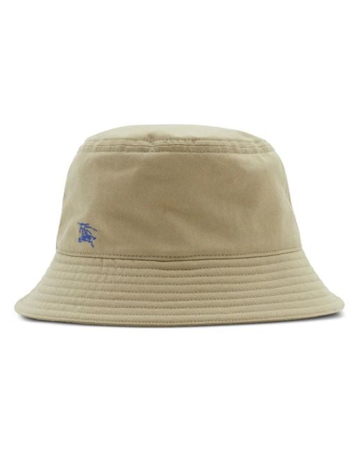 Burberry Natural Cotton Bucket Hat