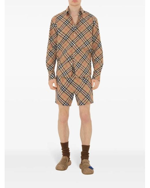Burberry Multicolor Swim Shorts for men