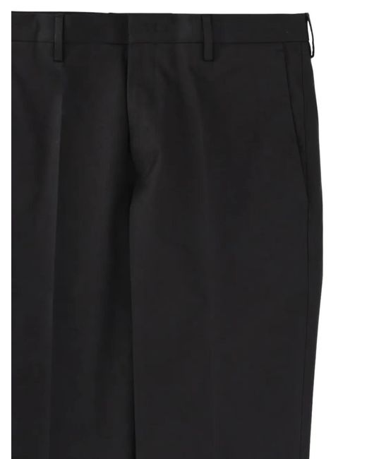 Paul Smith Black Cuffed Trousers for men