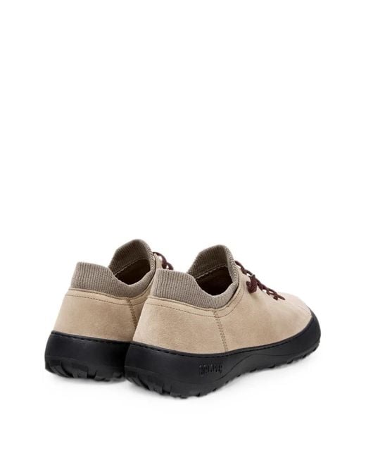 Camper White Peu Serra Suede Sneakers for men